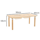 Zen Home Kids' Matilda Activity &amp; Sensory Table