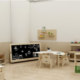Zen Home Kids' Nancy Double Sided Drawing Board