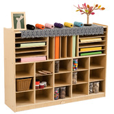 Zen Home Kids&#039; Agnes 15 Shelf Bookcase