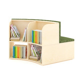 Zen Home Kids' Clara 4 Shelf Bookcase with Bench