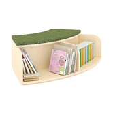 Zen Home Kids' Clara 2 Shelf Bookcase with Bench