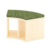 Zen Home Kids' Clara Arc Bookcase with Bench