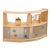 Zen Home Kids' Milo 4 Shelf Curved Storage Unit