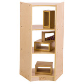Zen Home Kids' 91cm Sophia Curved Shelving Unit