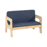 Zen Home Kids' 2 Seater Liam Upholstered Sofa