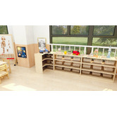 Zen Home Jooyes Kids' Khlea 3 Shelf Storage Unit