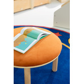 Zen Home 4 Piece Jooyes Kids' Flannel Stool Set