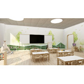 Zen Home Jooyes Kids' Natural Rectangular Table