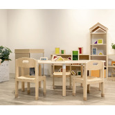 Zen Home Jooyes Kids&#039; Goteborg Stackable Chairs