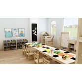 Zen Home Kids&#039; 3 Tier 12 Bin Toy Organiser