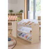 Zen Home Kids&#039; 3 Tier 12 Bin Toy Organiser