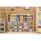 Zen Home Kids&#039; Agnes 15 Shelf Bookcase