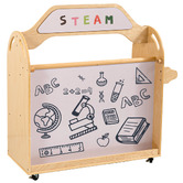 Zen Home Jooyes Kids' 3-in-1 Mobile Shelf