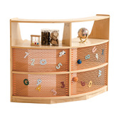 Zen Home Jooyes Kids' 6 Shelf Curved Storage Unit