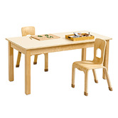 Zen Home Jooyes Kids' Natural Rectangular Table