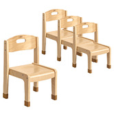 Zen Home 30cm Lucas Stackable Toddler Chairs