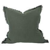 Macey &amp; Moore Fringed Hazelhurst French Linen Cushion