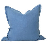 Macey &amp; Moore Fringed Hazelhurst French Linen Cushion
