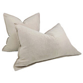 Macey &amp; Moore Stonewashed Reims French Linen Cushion