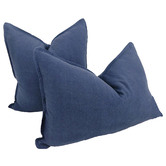 Macey &amp; Moore Stonewashed Reims French Linen Cushion