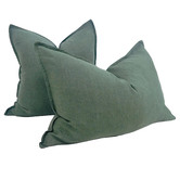 Macey &amp; Moore Stonewashed Reims French Linen Cushion