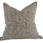 Macey &amp; Moore Messina Hand-Loomed Rustic Linen Cushion
