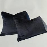 Macey &amp; Moore The Boulevarde Luxe Velvet Rectangular Cushion