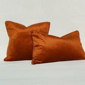 Macey &amp; Moore The Boulevarde Luxe Velvet Rectangular Cushion