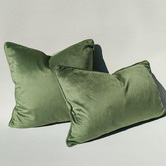 Macey &amp; Moore The Boulevarde Luxe Velvet Rectangular Cushion