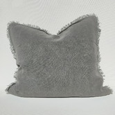 Macey &amp; Moore Matera Stonewashed French Linen Cushion