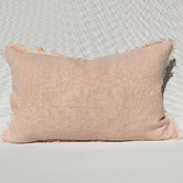 Macey &amp; Moore Matera Rectangular Stonewashed French Linen Cushion