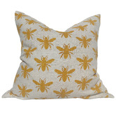 Macey &amp; Moore Bee French Linen Cushion