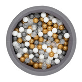 Project Kindy Furniture Grey Round Ball Pit