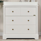 Project Kindy Furniture White Juno 4 Drawer Change Table