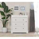 Project Kindy Furniture White Juno 4 Drawer Change Table