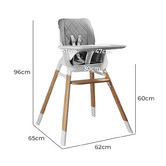 Project Kindy Furniture Kierra 2-in-1 High Chair