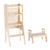 Project Kindy Furniture 2 Piece Charlotte Learning Tower &amp; Step Stool Set