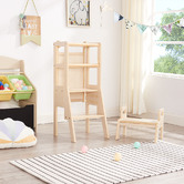 Project Kindy Furniture 2 Piece Charlotte Learning Tower &amp; Step Stool Set