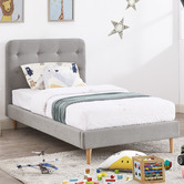 Project Kindy Furniture Maxwell Pine Wood Single Bed Frame