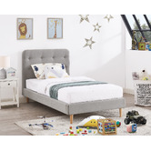 Project Kindy Furniture Maxwell Pine Wood Single Bed Frame