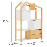 Project Kindy Furniture All 4 Kids Ron Wooden Bookcase
