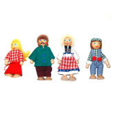 Project Kindy Furniture 4 Piece Aimee Miniature Wooden Doll Set