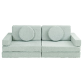 Project Kindy Furniture 10 Piece All 4 Kids Wyatt Modular Play Sofa Set
