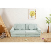 Project Kindy Furniture 10 Piece All 4 Kids Wyatt Modular Play Sofa Set