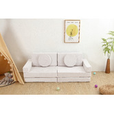 Project Kindy Furniture 10 Piece All 4 Kids Wyatt Modular Play Sofa Set