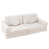 Project Kindy Furniture 10 Piece All 4 Kids Wyatt Modular Play Sofa Set