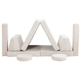 Project Kindy Furniture 10 Piece All 4 Kids Wyatt Modular Play Sofa Set