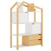 Project Kindy Furniture All 4 Kids Ron Wooden Bookcase