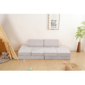 Project Kindy Furniture 10 Piece All 4 Kids Brooks Modular Play Sofa Set