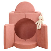 Project Kindy Furniture 10 Piece All 4 Kids Brooks Modular Play Sofa Set